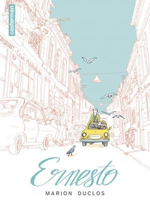 BD Ernesto avec la Vespa 400 en page de couverture